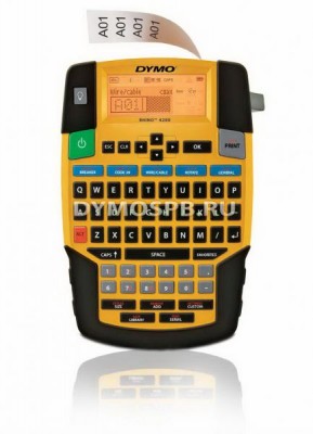 S0955980 Профессиональный индустриальный принтер этикеток Dymo Rhino Pro 4200, клавиатура - латиница